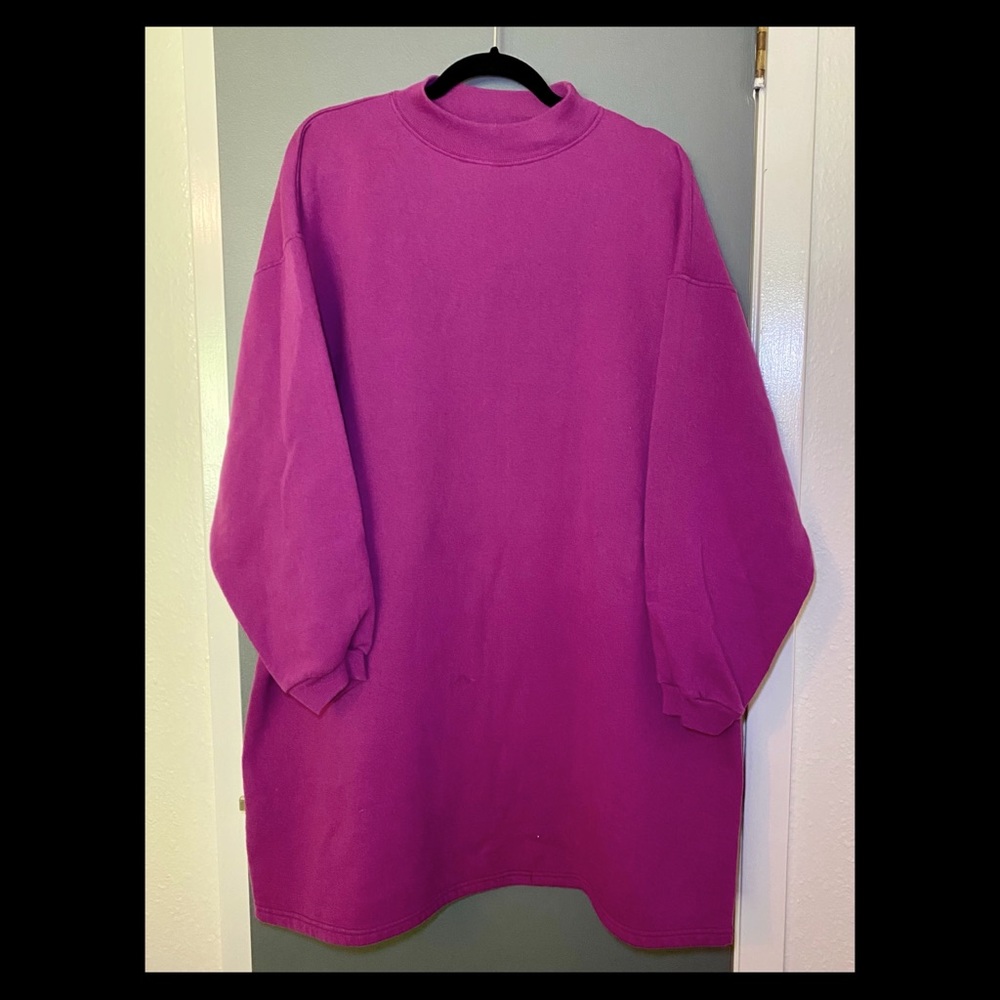 Vintage 90’s Hanes Her Way Sweatshirt Dress